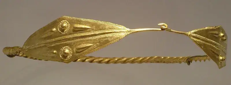 Ancient Colchian gold diadem